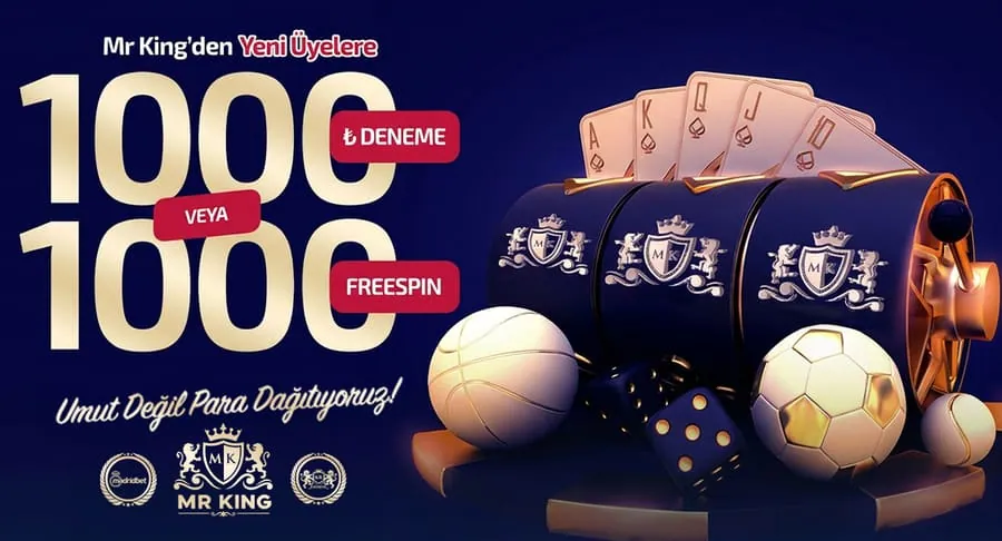Meritking 1000 TL veya 1000 Freespin Deneme Bonusu!