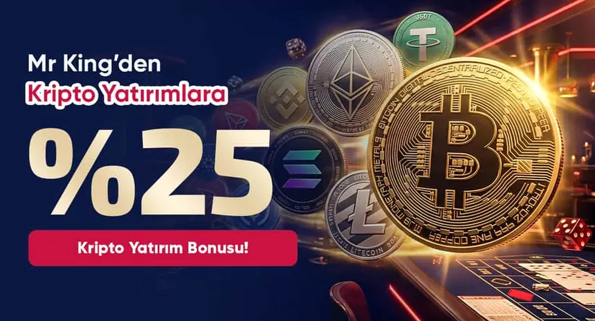 Meritking %25 Kripto Yatırım Bonusu