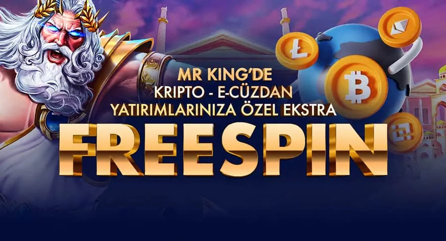 Meritking Kripto ve E-cüzdan'a Özel Ekstra Freespin