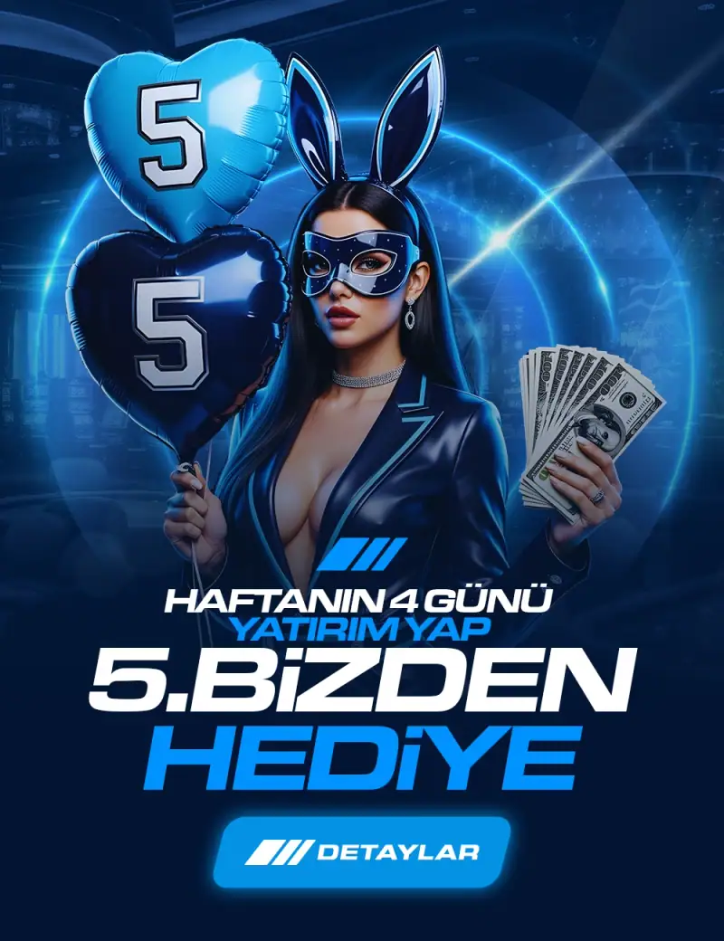 Amgbahis 4 Gün Yatırım Yap, 5.’si Bizden Hediye!