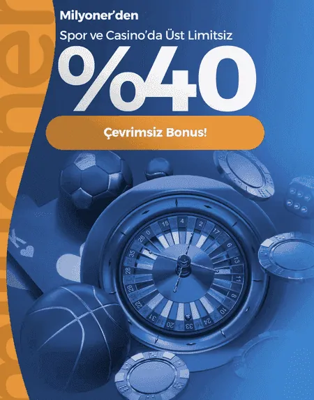 Milyoner %40 Çevrimsiz Bonus