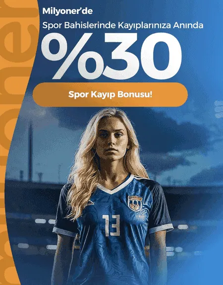 Milyoner %30 Spor Kayıp Bonusu
