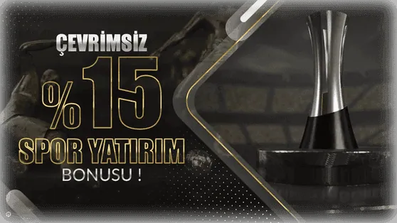 Casinowon Çevrimsiz %15 Spor Yatırım Bonusu!